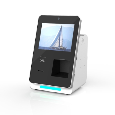 Self Guest Check In Kiosk With Credit Card Payment And QR Reader Key Card Encoder