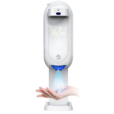 1100 ml Automatic Soap Hand Sanitizer Gel Liquid Disinfection Dispenser with Stand
