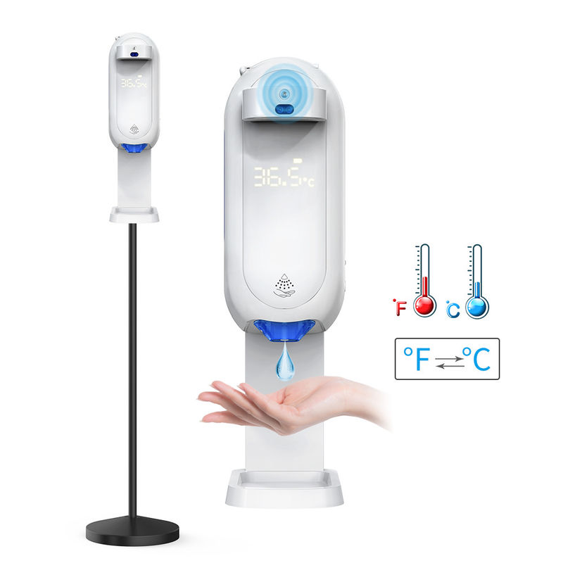 Contactless Temperature Thermometer Automatic Soap Dispenser Voice Broadcast