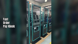 সেলফ সার্ভিস কিয়স্ক অর্ডার এবং রেস্তোরাঁর জন্য পে মেশিন