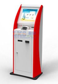 Cold rolled steel Self Payment Kiosk With A4 Printer And Card Reader