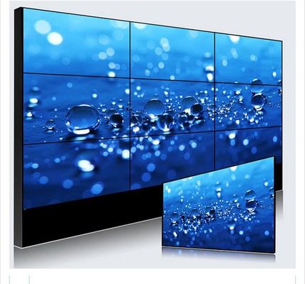 Indoor 49 Inch LCD Video Wall 3.5mm Ultra Narrow Bezel For Mall And Monitor Room
