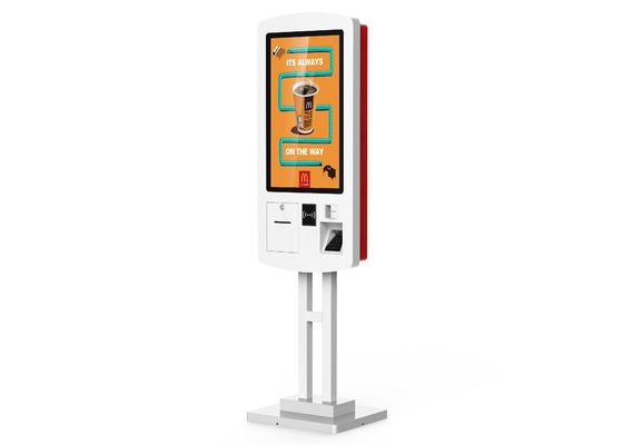 Restaurant Self Ordering Self Service Payment Kiosk Machine 24 inch 32 Inch