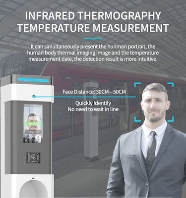 CE Face Recognition Digital Body Temperature Thermal Scanner Temperature Measuring Instruments Machine
