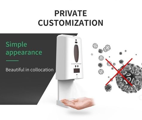 LIEN Electric 1300ml Automatic Soap Alcohol Dispenser Touchless Hand Disinfection LCD Display