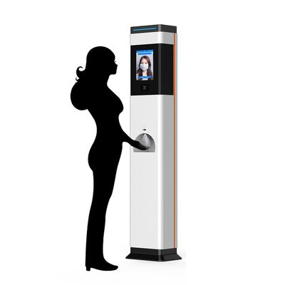 Face Recognition Body Temperature Measuring Thermal Scanner Machine with Staff Time Attendance System
