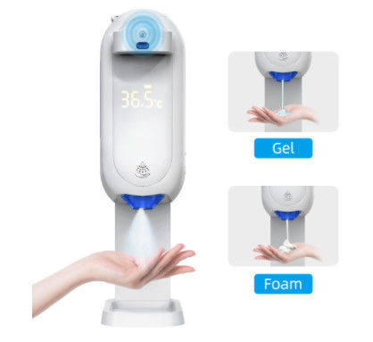 1100ml Automatic Contactless Hand Sanitizer Dispenser Thermometer Volume Amount Adjustable