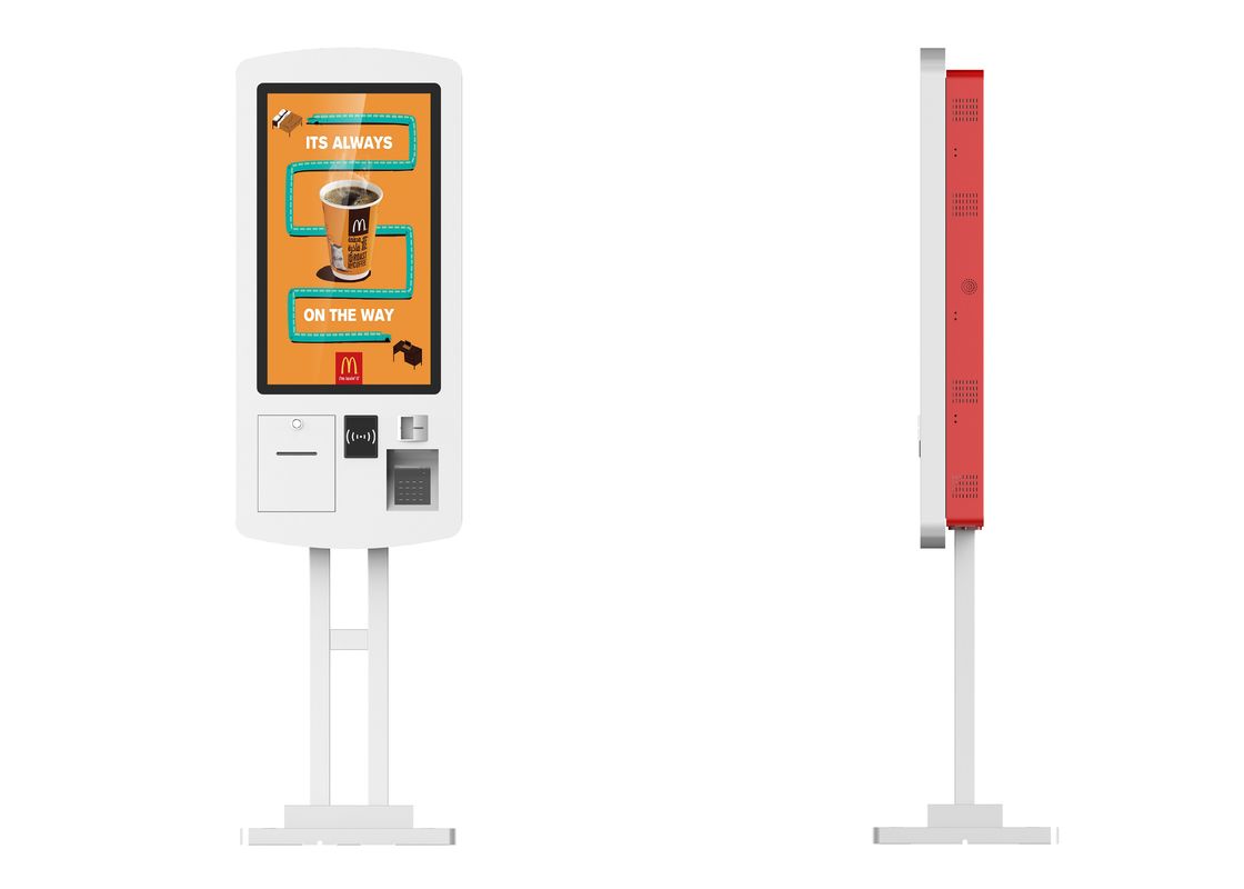 Restaurant Self Ordering Self Service Payment Kiosk Machine 24 inch 32 Inch