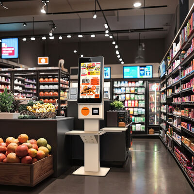 মার্জিত এবং স্মার্ট ডিজাইন কিউআর কোড স্ক্যানার মুদ্রা মডিউল ঐচ্ছিক বহুমুখী কেস এবং খুচরা পরিবেশের কর্মক্ষমতা জন্য ডিজাইন করা